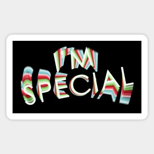 I'm Special retro Magnet